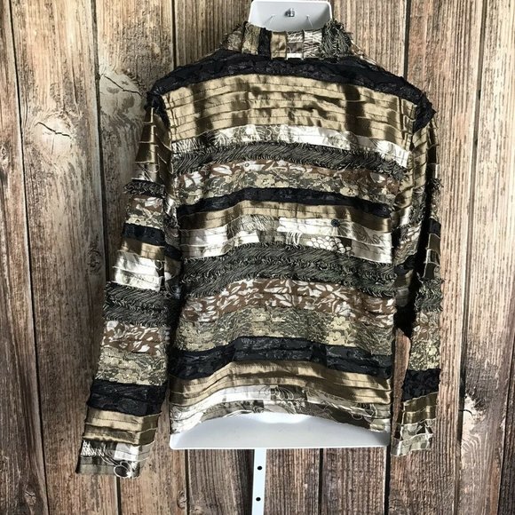 Tantrum Collection Women's Button Down Blazer M - Picture 3 of 7